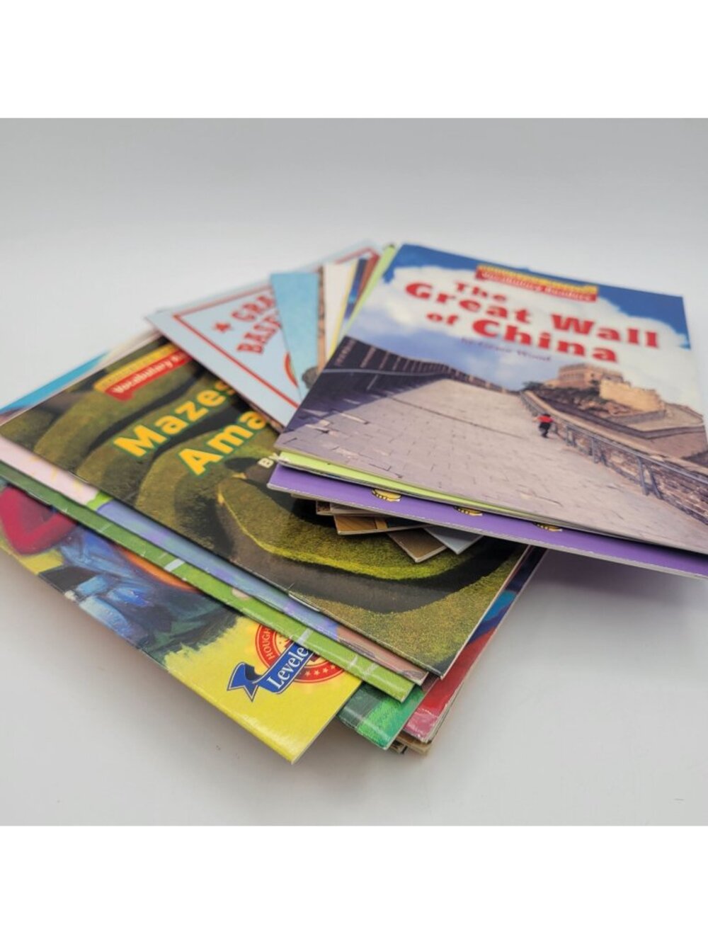 Houghton Mifflin Leveled Readers Huge Lot of 31 Booklet Books for Grade 3  BK306